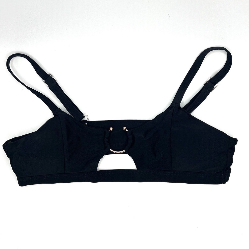Shein Women’s Bikini Top Black Medium